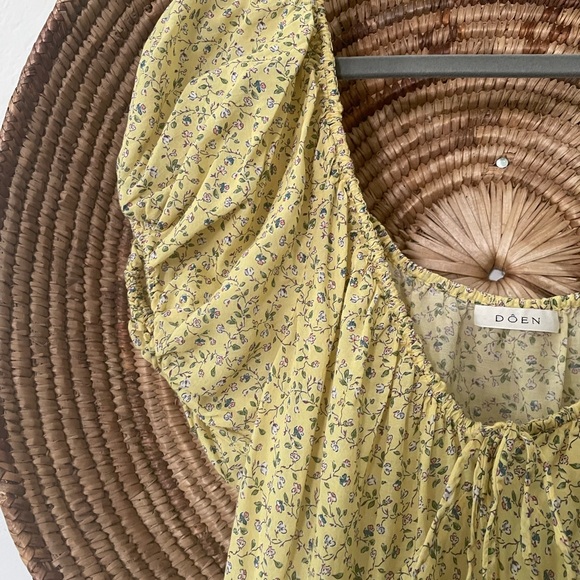 Doen Sofia Dress in Moonflower Floral Sz L - Picture 7 of 11